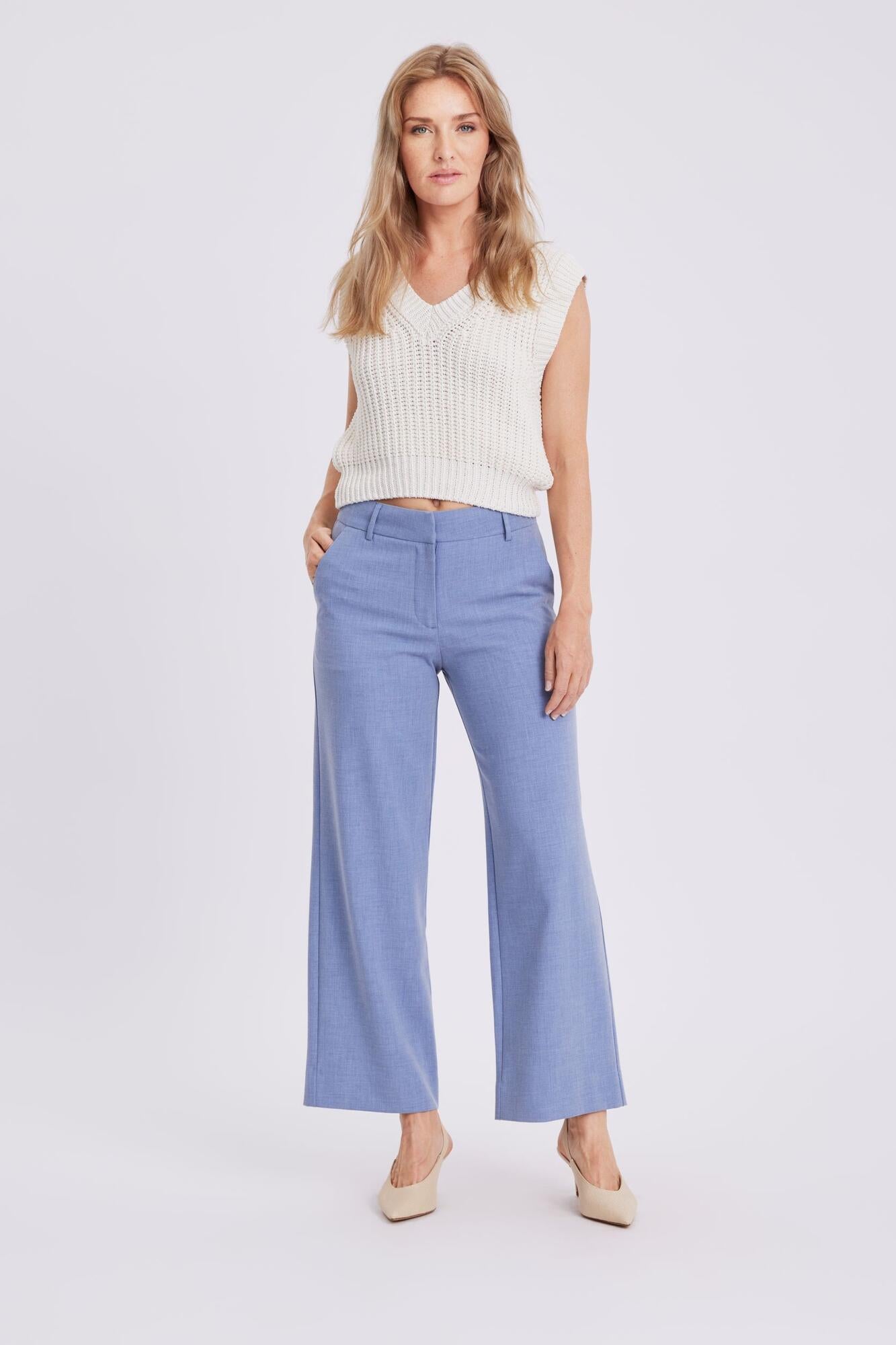 Dena Long habitbukser - Dawn Blue